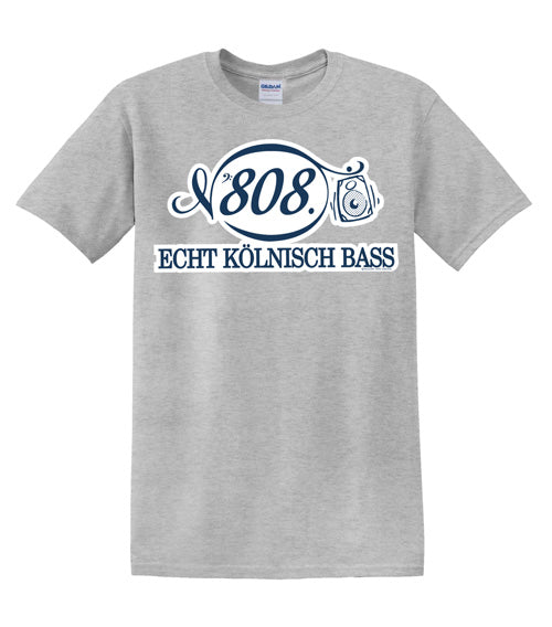 808 T-Shirt Grau Meliert