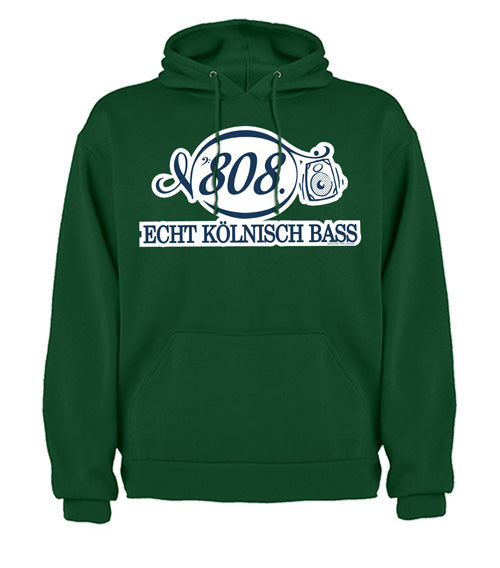 808 Hoodie Bottle Green