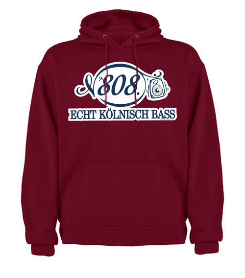 808 Hoodie Bordeaux