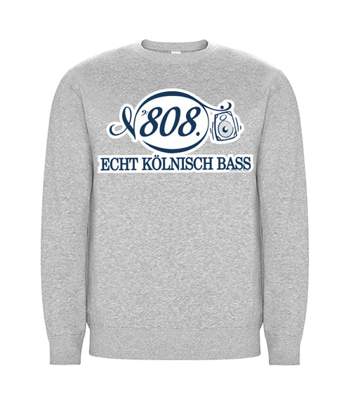 808 Sweatshirt Grau Meliert