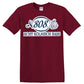 808 T-Shirt Bordeux