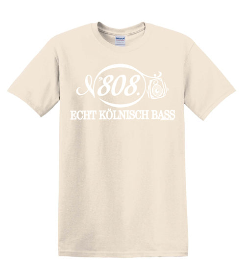 808 T-Shirt Natur (Modern Print)